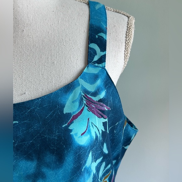 New Gear Blue Print Sleeveless Maxi Dress - Picture 4 of 11